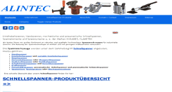 Desktop Screenshot of alintec.de